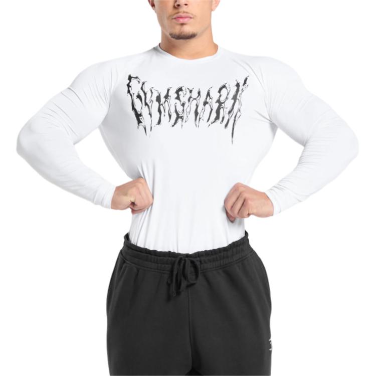 Gymshark Graphic Baselayer erkaklar sport futbolkasi