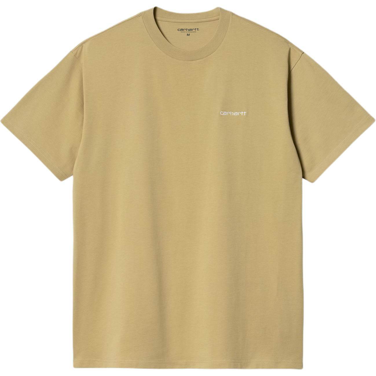 Футболка мужская Carhartt WIP embroidery crew neck - Boxette Shop