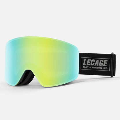 Горнолыжный шлем и очки Lecage Lecage