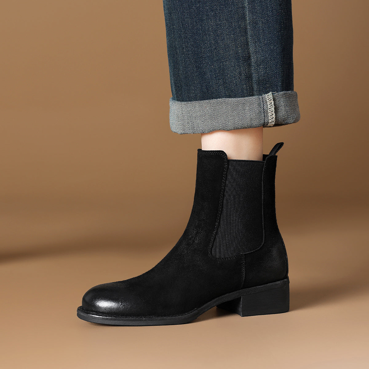 Ayollar uchun Rosa Bianca Chelsi botinkalari