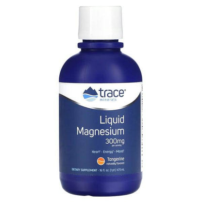 БАД Trace, Жидкий магний, мандарин, 300 мг, 473 мл - Boxette Shop