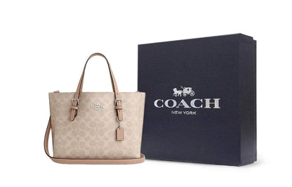 Сумка женская Coach Mollie 25 Spell Taupe - Boxette Shop
