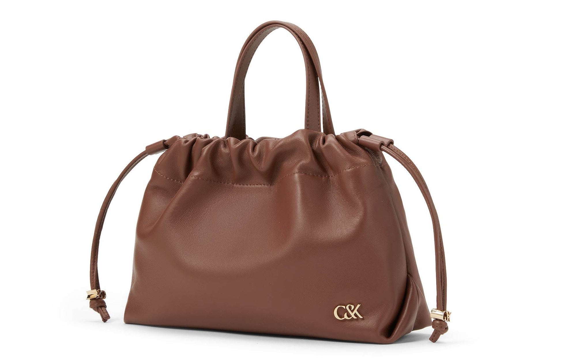 Сумка женская Charles&Keith Soft Leather Drawstring Design Cloud - Boxette Shop