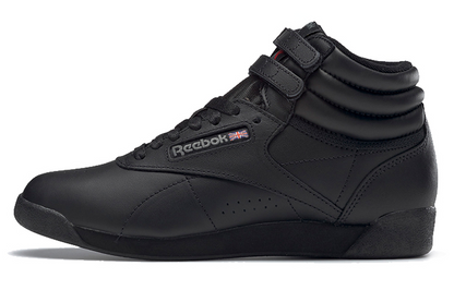 Reebok fristayl salom klassik retro qattiq oddiy baland top tasodifiy yugurish poyabzali ayollar qora