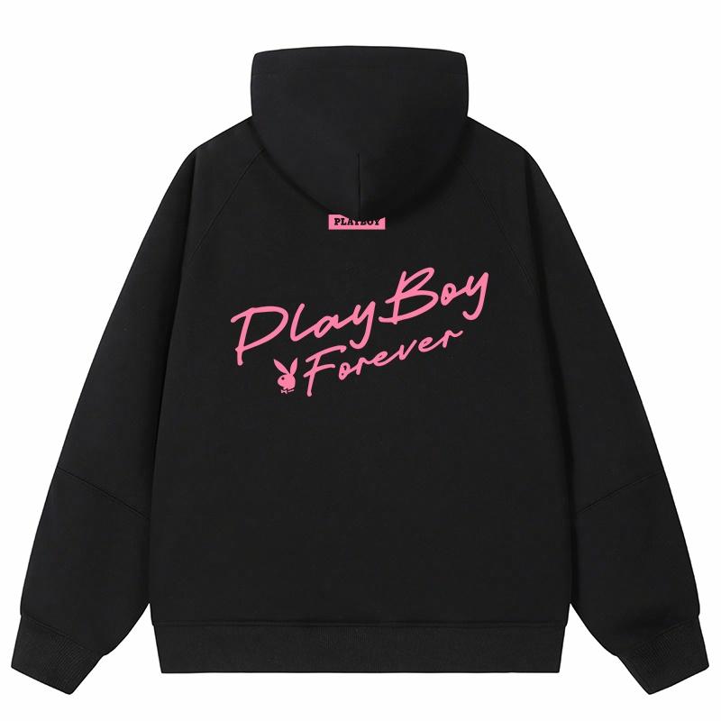 Erkaklar uchun Playboy kapshonli ko'ylagi