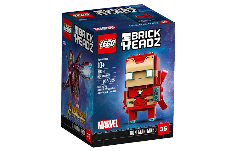 LEGO Super Qahramonlari "Squarehead Series: Iron Man MK50" (41604)