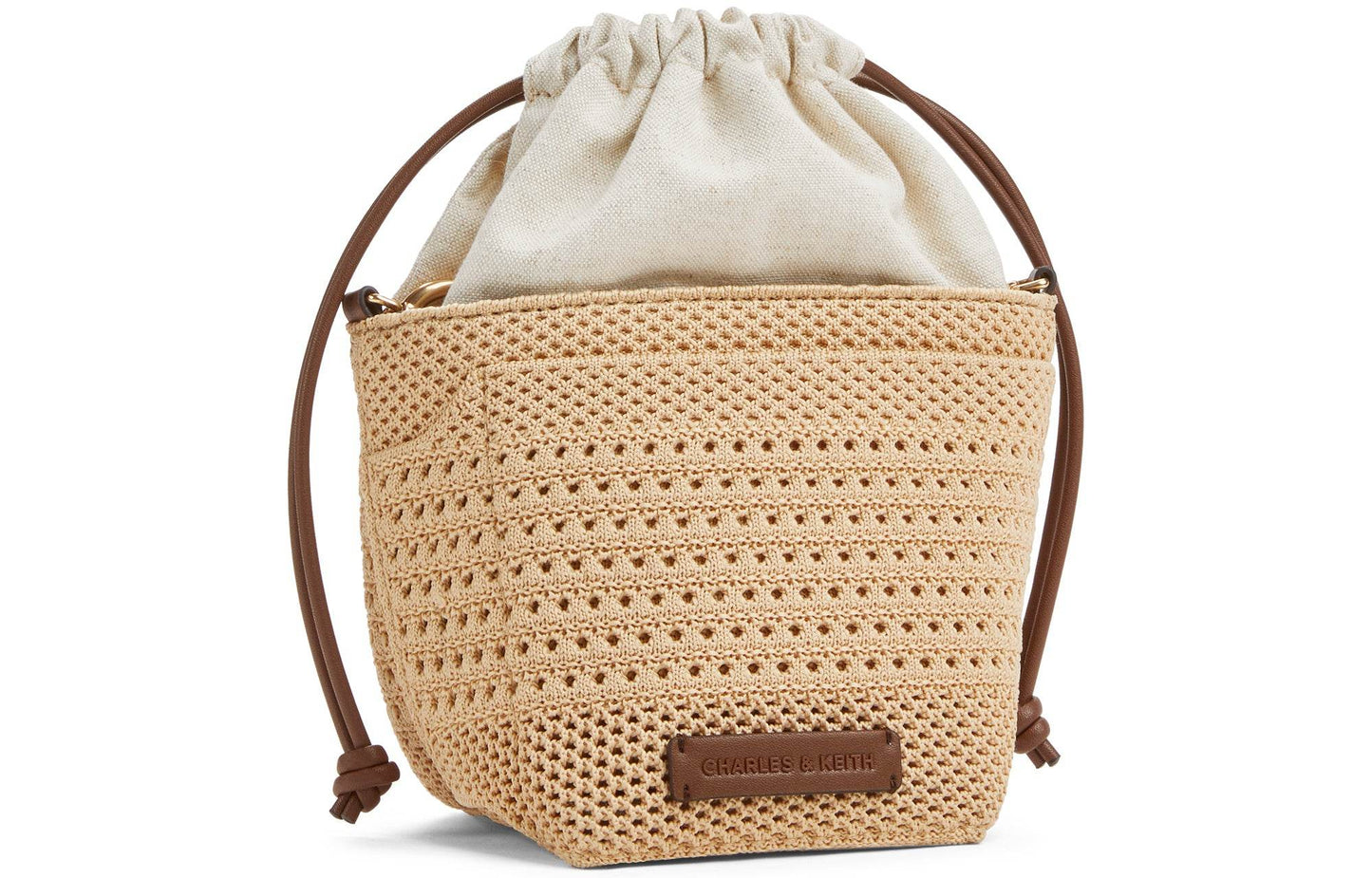 Сумка женская Charles&Keith Dopamine Weave Series Skeleton - Boxette Shop