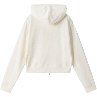 Женская простая толстовка с капюшоном и вышитым логотипом gap - Boxette Shop
