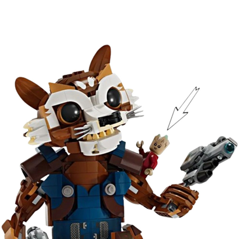 LEGO Super Heroes Raketa Rakun va Baby Groot (76282)