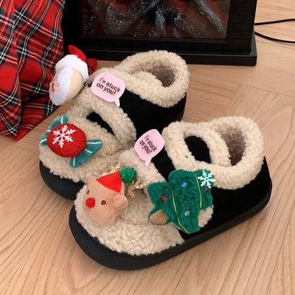 Тапочки детские Fuxi Santa Claus