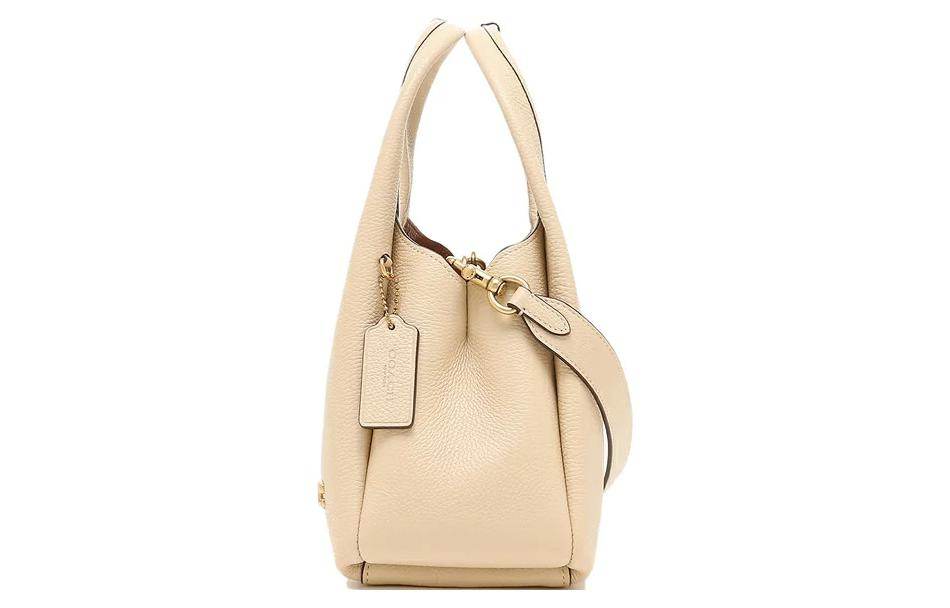 Сумка женская Coach Lana Logo Simple Solid Colour Leather - Boxette Shop