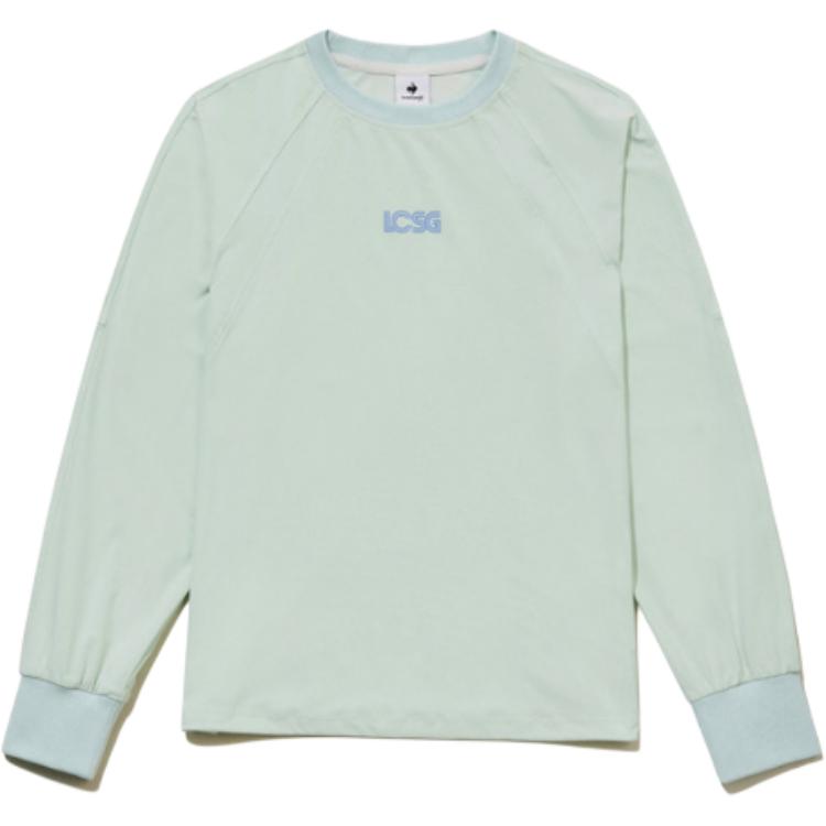 Le Coq Le Coq Sportif harfli logotipi Ayollar uchun uzun yengli futbolka