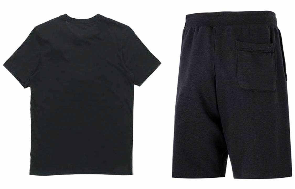 Спортивный комплект мужской футболка + шорты Nike Letter Print Logo Short - Boxette Shop
