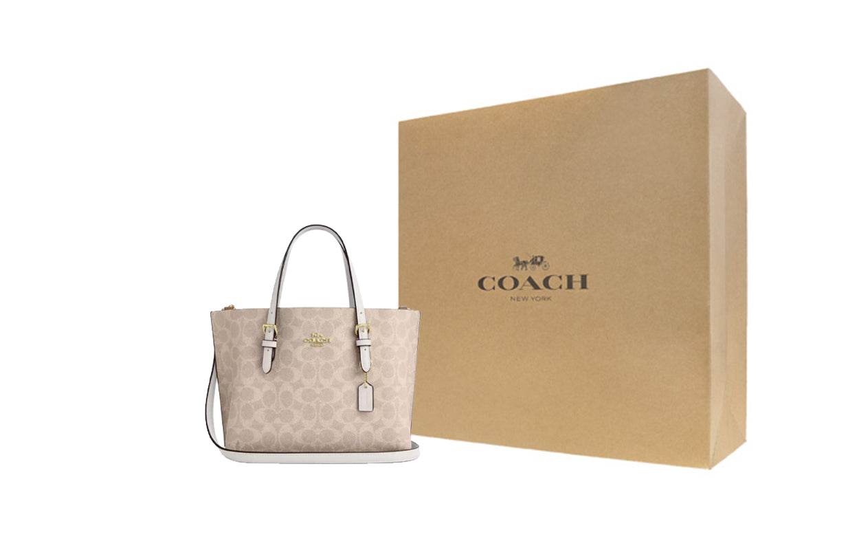 Сумка женская Coach Mollie 25 Brand Logo Detachable - Boxette Shop