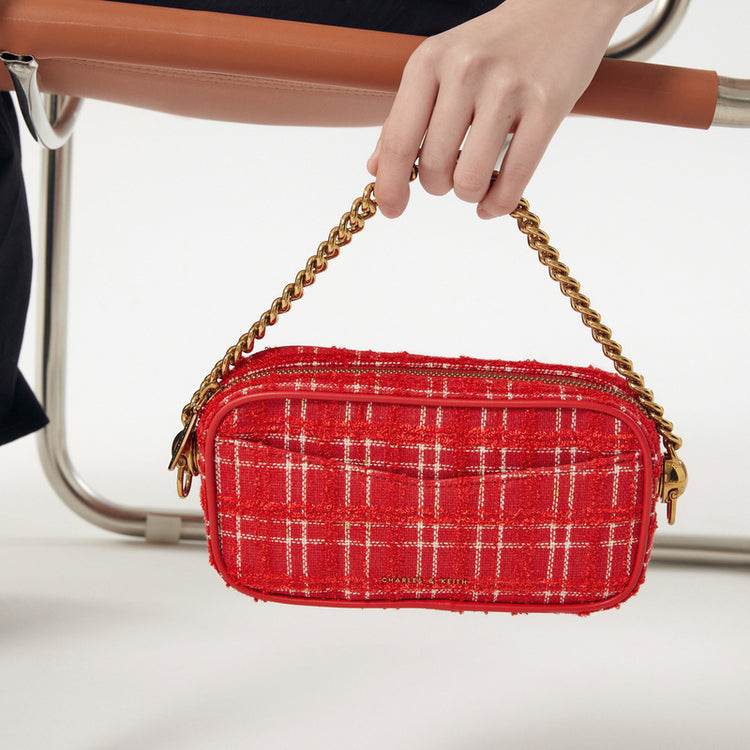 Сумка женская Charles&Keith Zip Hundred Models Square - Boxette Shop