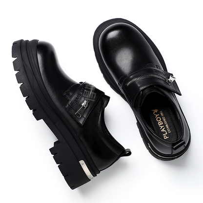 Playboy retro trend biznes qalin pastki kundalik poyabzal erkaklar qora