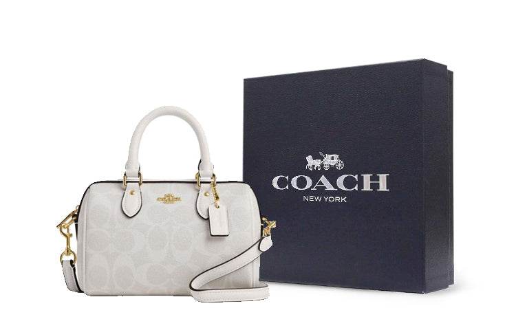 Сумка женская Coach Rowan 18 Classic Old Flower Zip - Boxette Shop