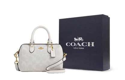 Сумка женская Coach Rowan 18 Classic Old Flower Zip - Boxette Shop