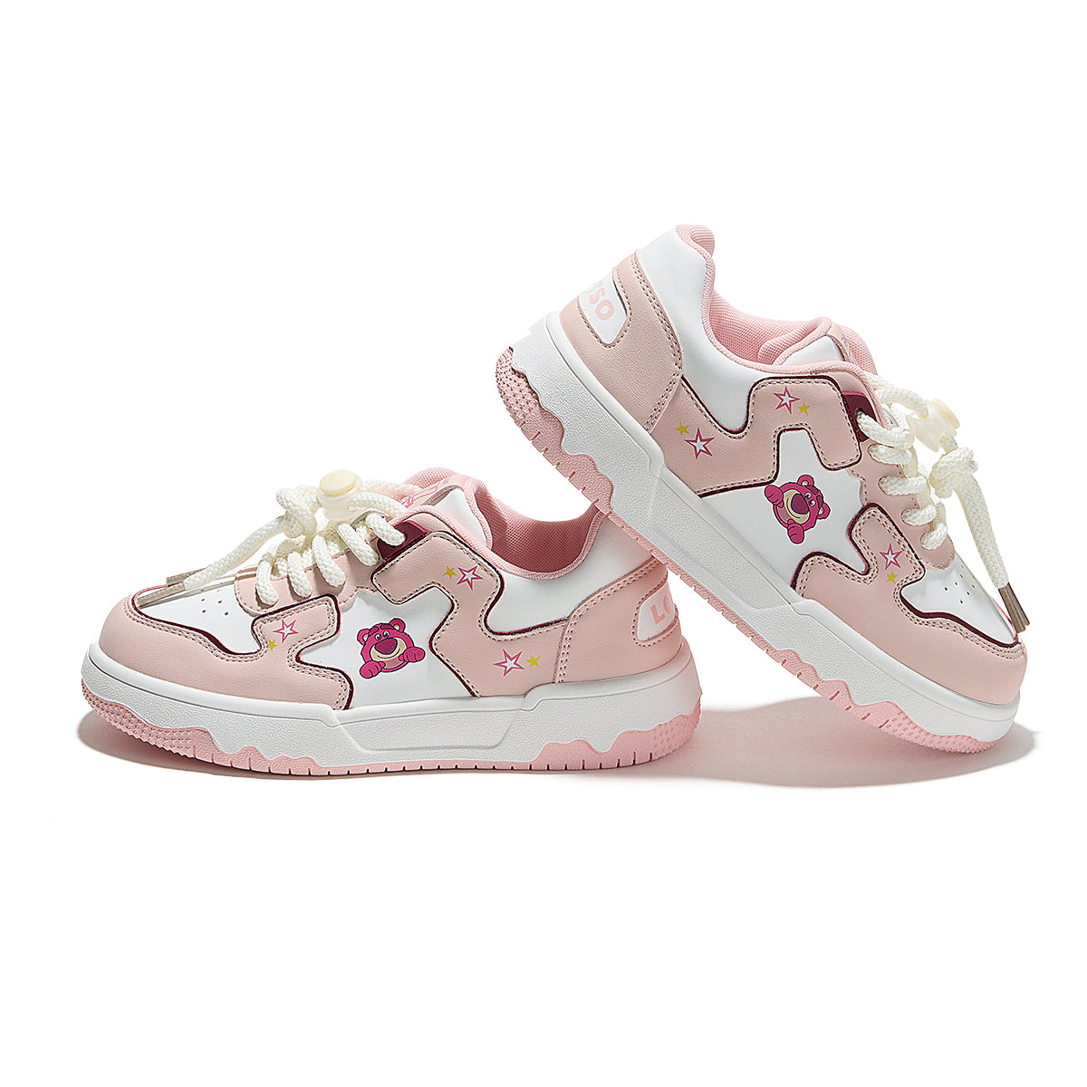 Disney Strawberry Bear bolalar uchun past ko'ylagi krossovkalari