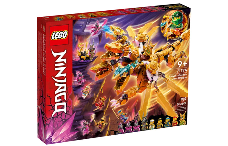 LEGO konstruktori "Lloydning oltin super ajdahosi" (71774)