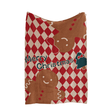 Одеяло-кокон универсальное Бархат Рождество - Boxette Shop