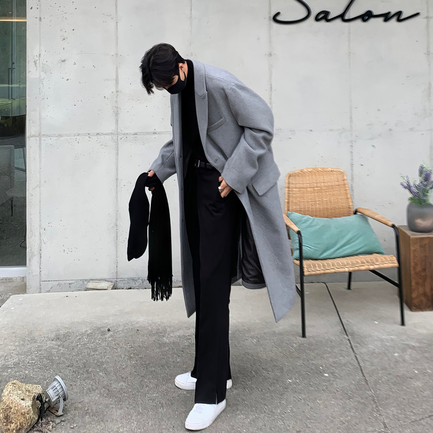 Пальто мужское 798Design