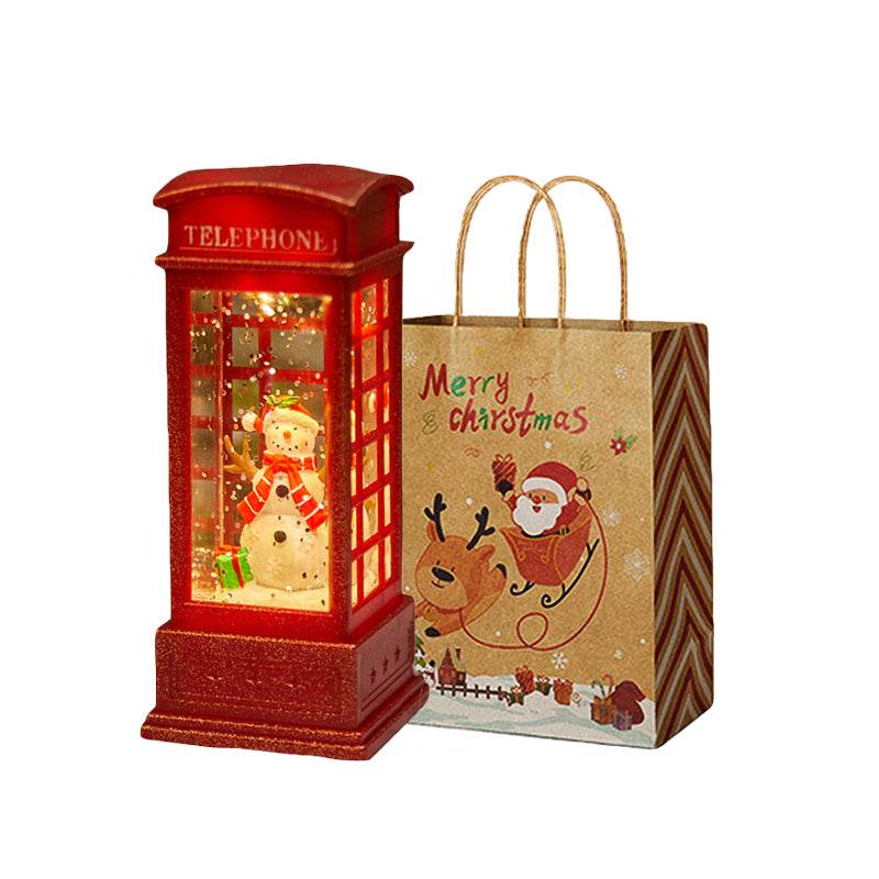 Ночник Siqisi Phone Booth Crystal - Boxette Shop