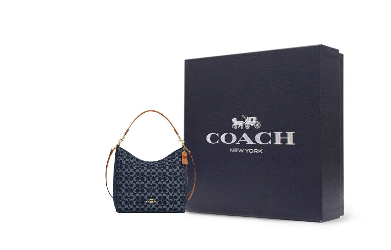 Сумка женская Coach Laurel 36 Classic Print Zip Closure - Boxette Shop