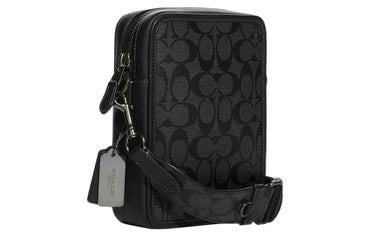 Сумка мужская Coach Sullivan 17 Pebbled Leather Quilted Coated - Boxette Shop