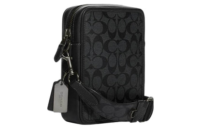 Сумка мужская Coach Sullivan 17 Pebbled Leather Quilted Coated - Boxette Shop