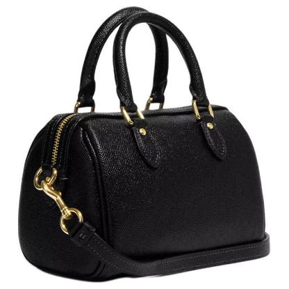 Сумка женская Coach Rowan 18 Metal Logo Zip Closure - Boxette Shop