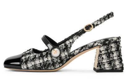 Charlz va Keyt ayollar poyabzali