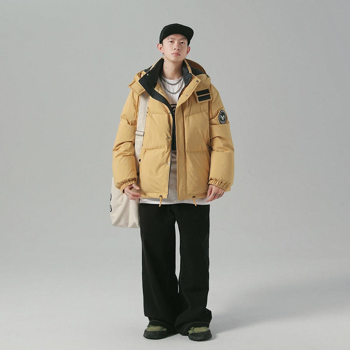Пуховик мужской Golfcross Logo Puffer