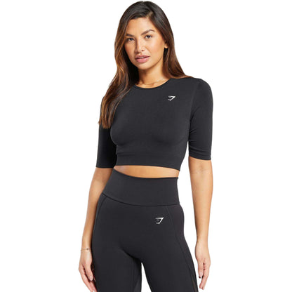 Gymshark kundalik kolleksiyasi choksiz qisqa, qulay sport zali ko'ylagi