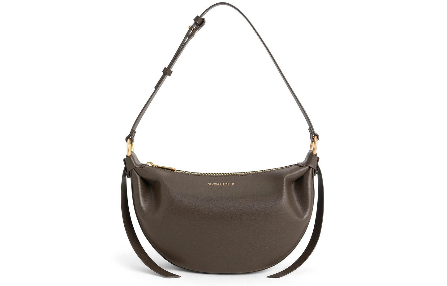 Сумка женская Charles&Keith Noir Oat Dark Moss - Boxette Shop