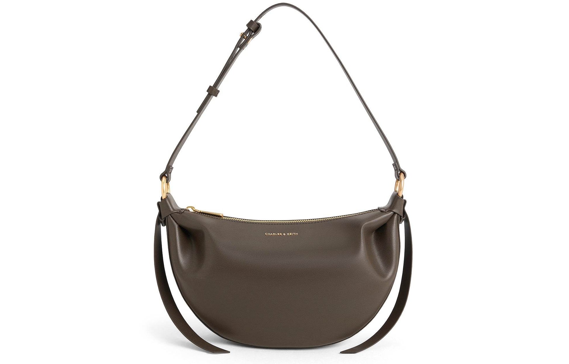 Сумка женская Charles&Keith Noir Oat Dark Moss - Boxette Shop