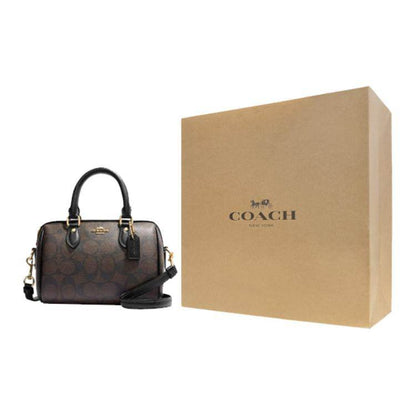 Сумка женская Coach Rowan 18 Classic Old Flower Zip - Boxette Shop