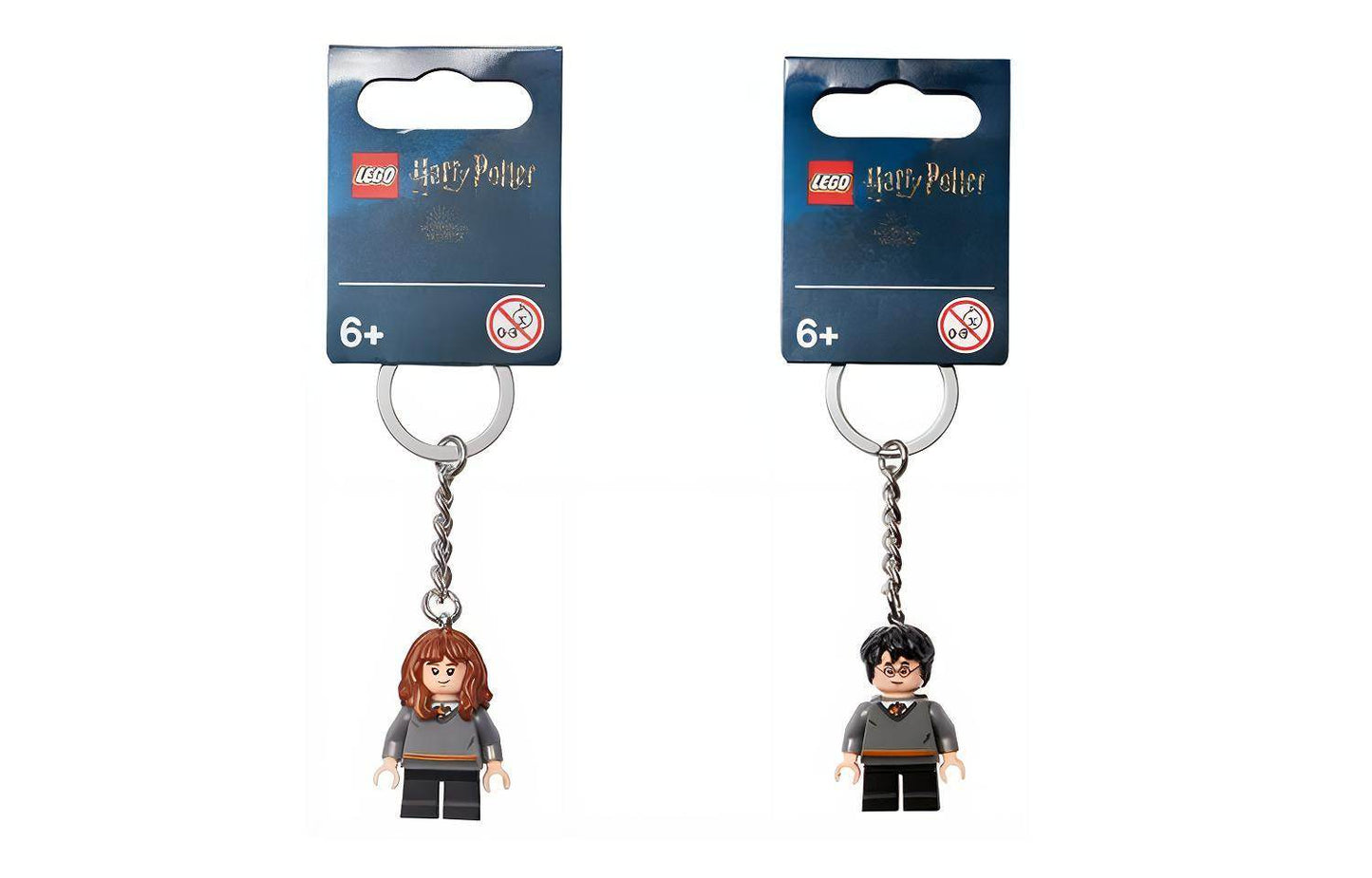 Брелок LEGO Harry Potter: Гарри Поттер и Гермиона Грейнджер (854114 + 854115) - Boxette Shop