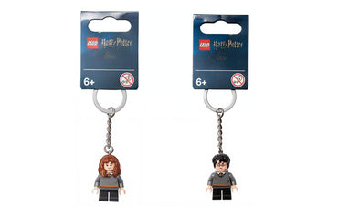 Брелок LEGO Harry Potter: Гарри Поттер и Гермиона Грейнджер (854114 + 854115) - Boxette Shop