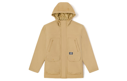 Vans Workwear Casual Paxta uzun yengli erkaklar ko'ylagi xaki