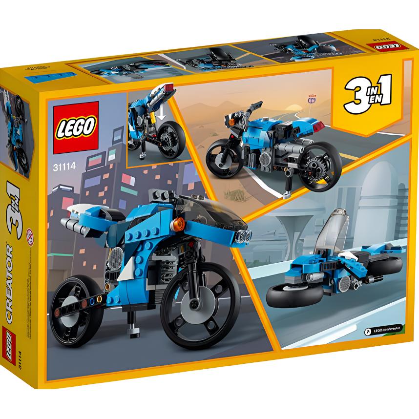 LEGO "Creative 3 in 1: Superbike" (31114)