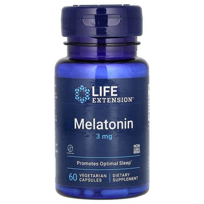 БАД Life Extension, мелатонин, 60 капсул - Boxette Shop