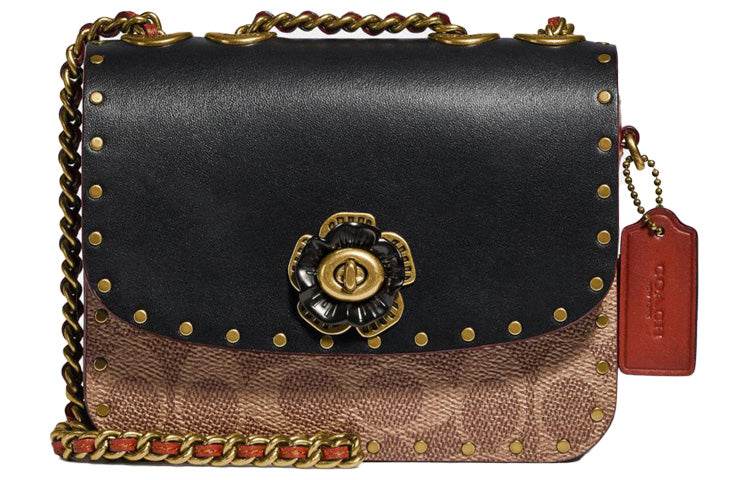 Сумка женская Coach Madison 16 Camellia Spin Lock - Boxette Shop