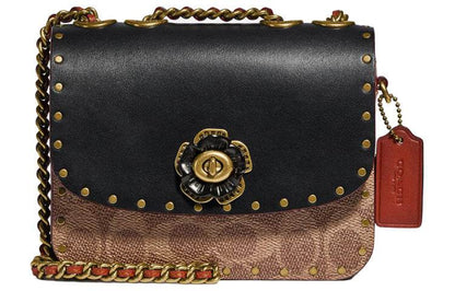 Сумка женская Coach Madison 16 Camellia Spin Lock - Boxette Shop