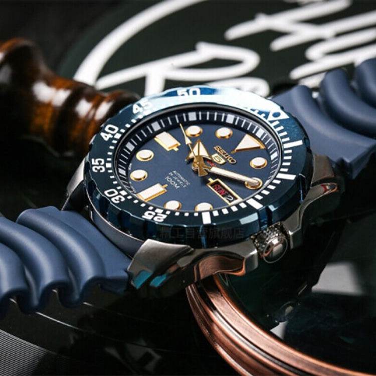 Часы мужские Seiko 5 Aqua Ghost - Boxette Shop