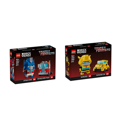 LEGO "Transformerlar: Optimus Prime va Bumblebee" (40803 + 40804)