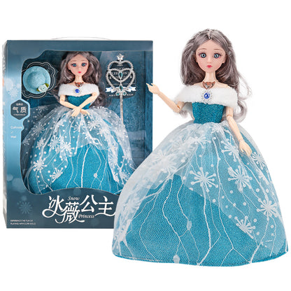 KEBY Princess Music sovg'a qutisi qo'g'irchoq to'plami