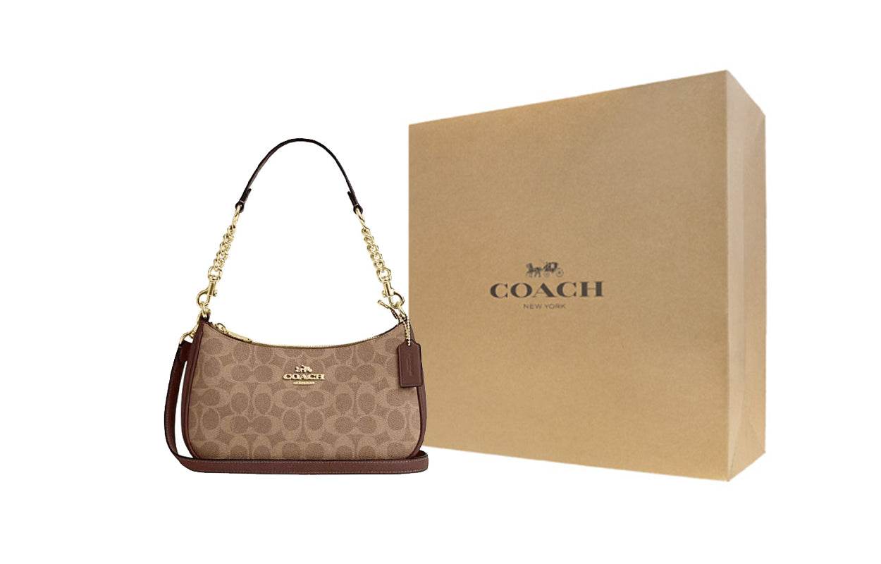 Сумка женская Coach Teri 24 Classic Old Flower Logo - Boxette Shop