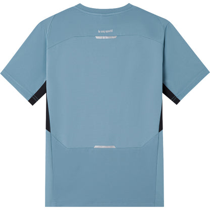 Le coq sportif frantsuz xo'roz mashqi qulay dumaloq bo'yinli sport nafas oladigan qisqa yengli futbolka erkaklar