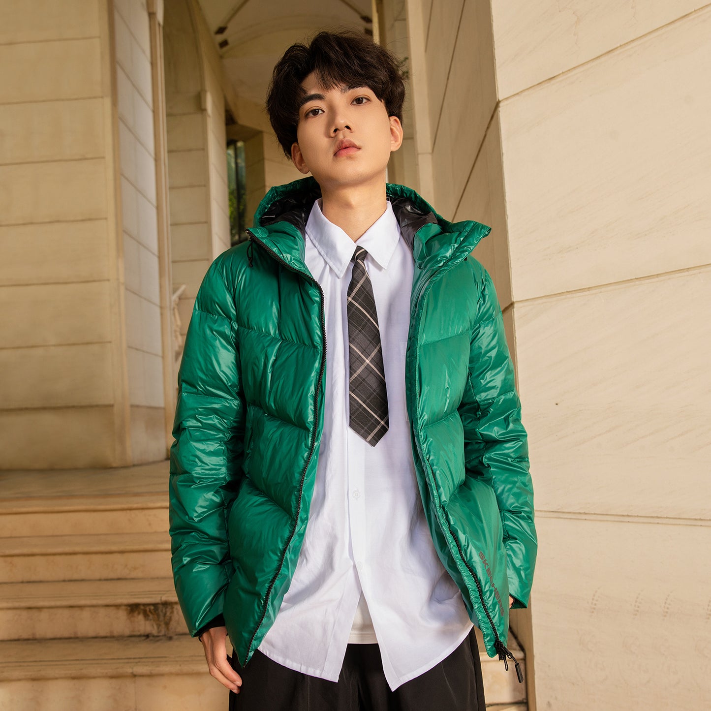 Пуховик женский Skechers Diamond Series